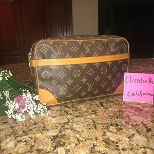 Authentic LV Pochette Compiegne 28 GM Clutch Bag